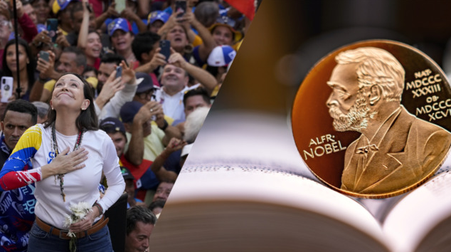 Νόμπελ Ειρήνης: Απονεμήθηκε στην ηγέτιδα της αντιπολίτευσης στη Βενεζουέλα