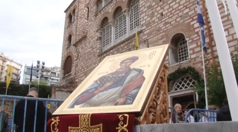 Θεσσαλονίκη: Με λαμπρότητα οι εορτασμοί για τον Άγιο Δημήτριο & την απελευθέρωση της πόλης