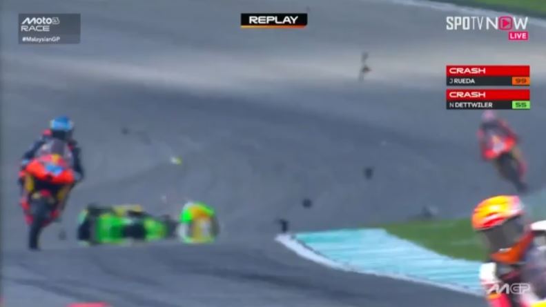 Τρομακτικό ατύχημα στο Moto 3 – «Άγιο» είχαν οι αναβάτες