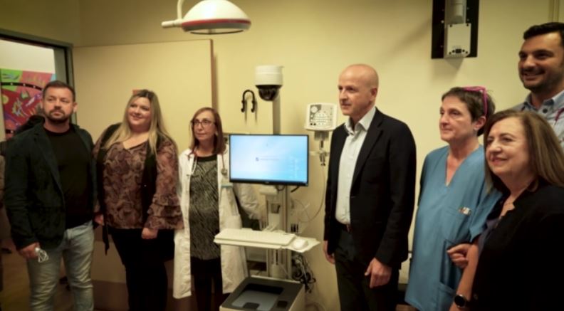 Πράξη Αγάπης: Δωρεά ηλεκτροεγκεφαλογράφου στην Παιδιατρική του νοσοκομείου «Παπαγεωργίου»