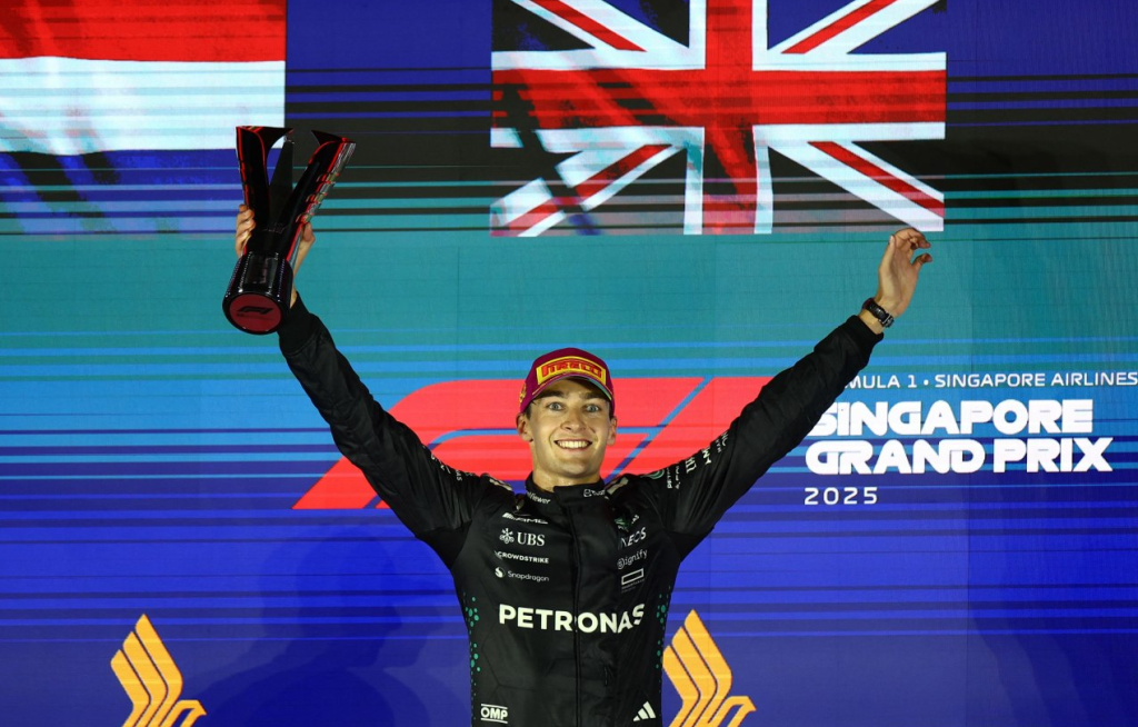 Νικητής ο Ράσελ στο Grand Prix της Σιγκαπούρης