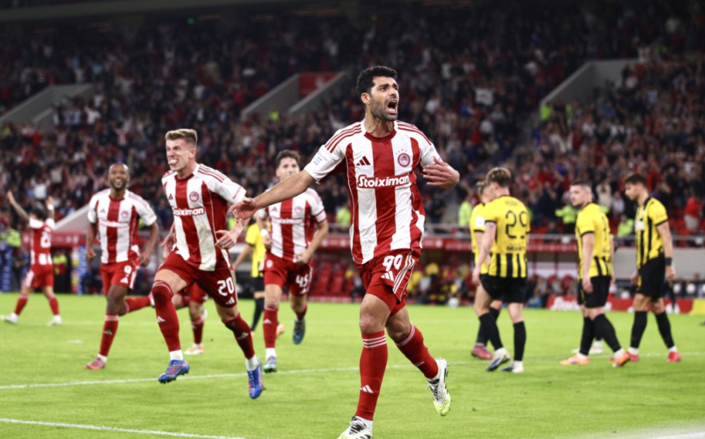 Super League: Άνετη επικράτηση 2-0 του Ολυμπιακού επί της ΑΕΚ στο ντέρμπι