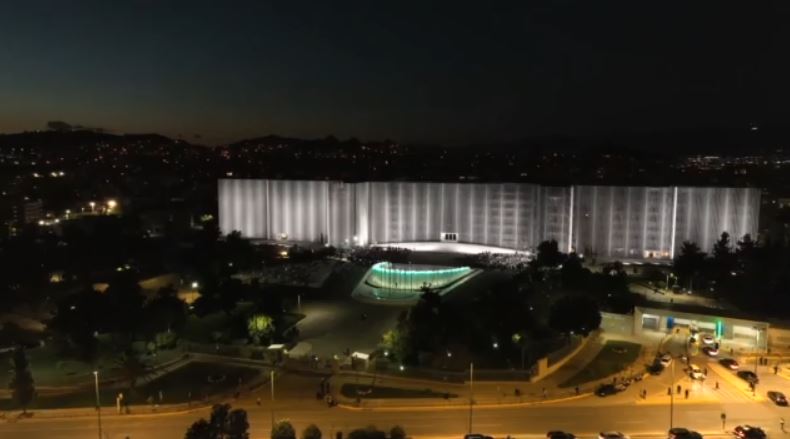 Εγκαίνια της νέας βιοκλιματικής όψης του υπουργείου Εθνικής Άμυνας