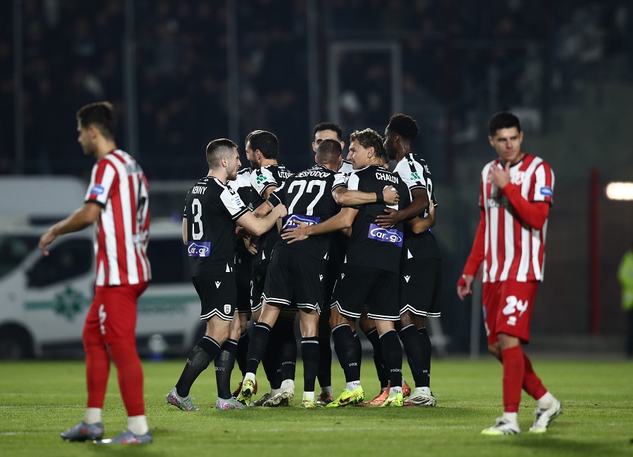 Super League: Πεντάρα ο ΠΑΟΚ στον Πανσερραϊκό & κορυφή