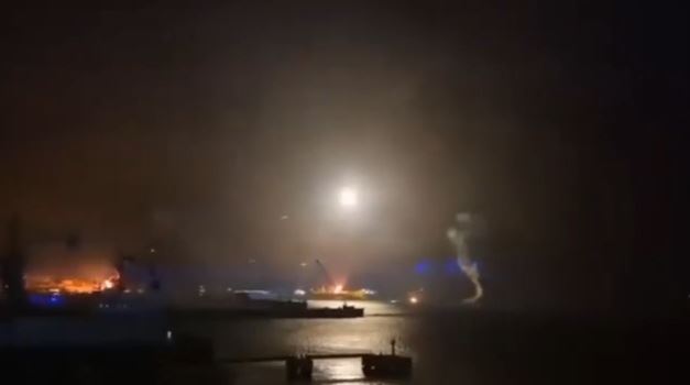 Άγριο σφυροκόπημα των Ουκρανών στο λιμάνι Νοβοροσίσκ