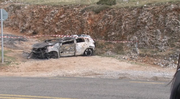 Αράχωβα: Βρέθηκαν τα όπλα των εκτελεστών του 42χρονου μέσα σε ΙΧ που κάηκε