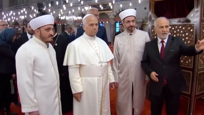 Κοινή δέηση από Πάπα Λέοντα ΙΔ’ και Πατριάρχη Βαρθολομαίο στη Νίκαια της Βιθυνίας – Ιστορική στιγμή