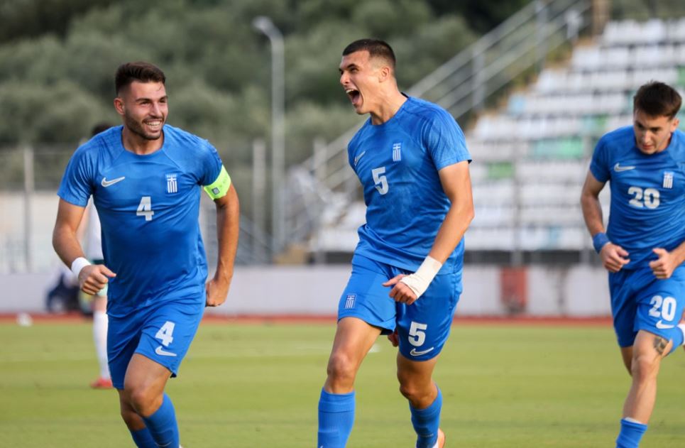 Ελλάδα Κ21 – Βόρεια Ιρλανδία Κ21 4-0: Σαρωτική η Εθνική Ελπίδων