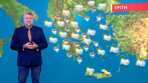 Άστατος ο καιρός την Τρίτη – Η πρόγνωση του Γιάννη Καλλιάνου