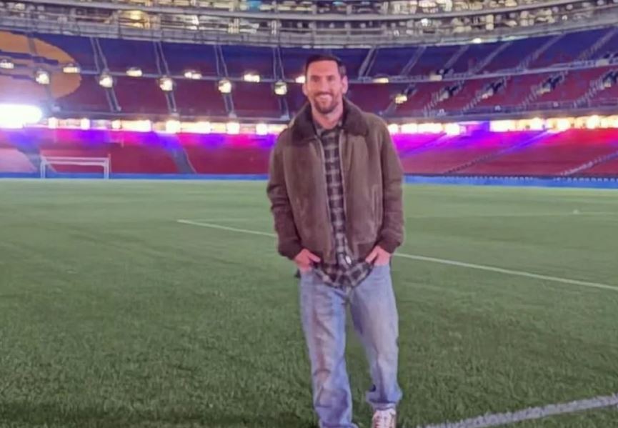 Η επίσκεψη του Μέσι στο νέο «Καμπ Νου»