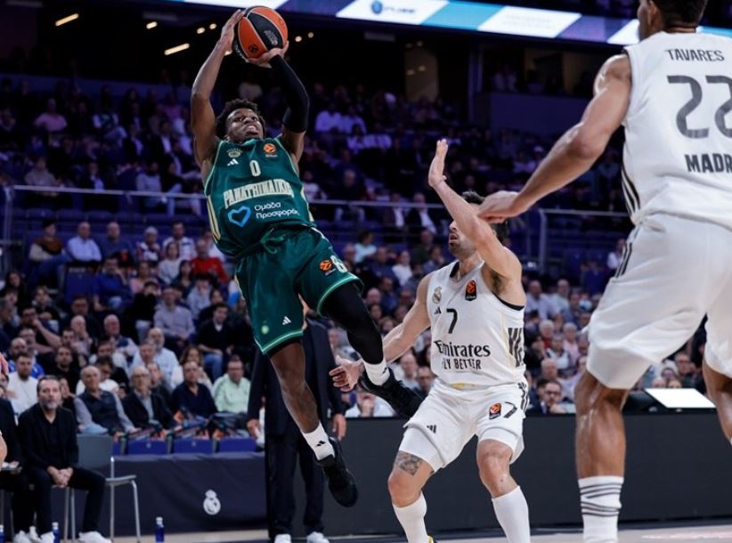 Euroleague: Νίκη του Παναθηναϊκού επί της Ρεάλ