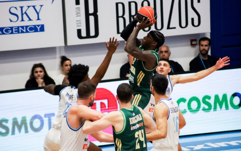 Μύκονος – Παναθηναϊκός 65-78: Νίκησε… αστοχία και απουσίες με φοβερό Κέντρικ Ναν