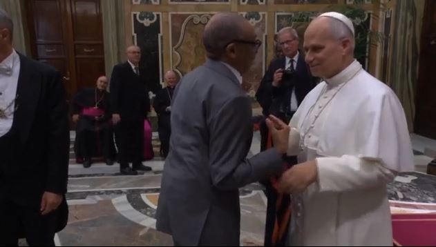 Ηθοποιούς & σκηνοθέτες υποδέχθηκε στο Βατικανό ο Πάπας Λέων