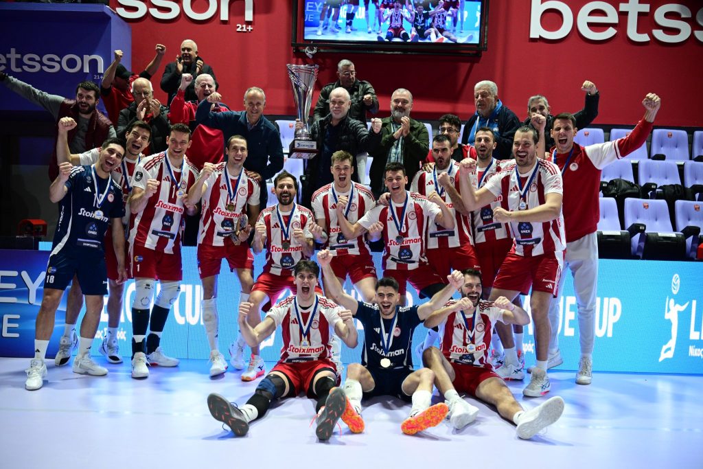 Βόλεϊ: Ο Ολυμπιακός κατέκτησε το League Cup – Επικράτησε με 3-1 επί του ΠΑΟΚ