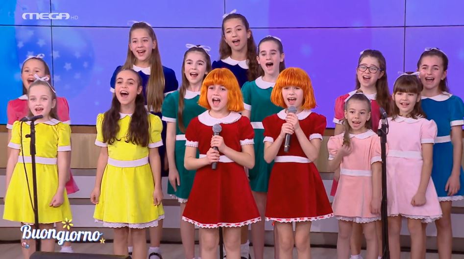 Το Buongiorno υποδέχεται το cast του μιούζικαλ Annie