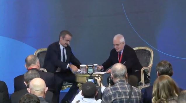 Στο συνέδριο του «Βήματος» ο Κυριάκος Μητσοτάκης – Η συζήτηση με τον Γιάννη Πρετεντέρη