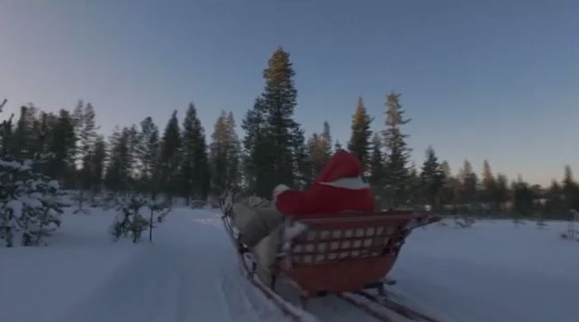 Το μήνυμα του Άγιου Βασίλη από το παραμυθένιο Ροβανιέμι