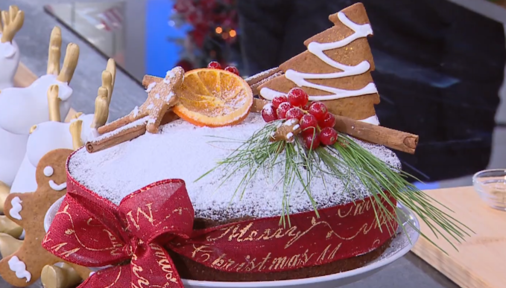 Ο Χρήστος Βέργαδος μάς φτιάχνει βασιλόπιτα Gingerbread