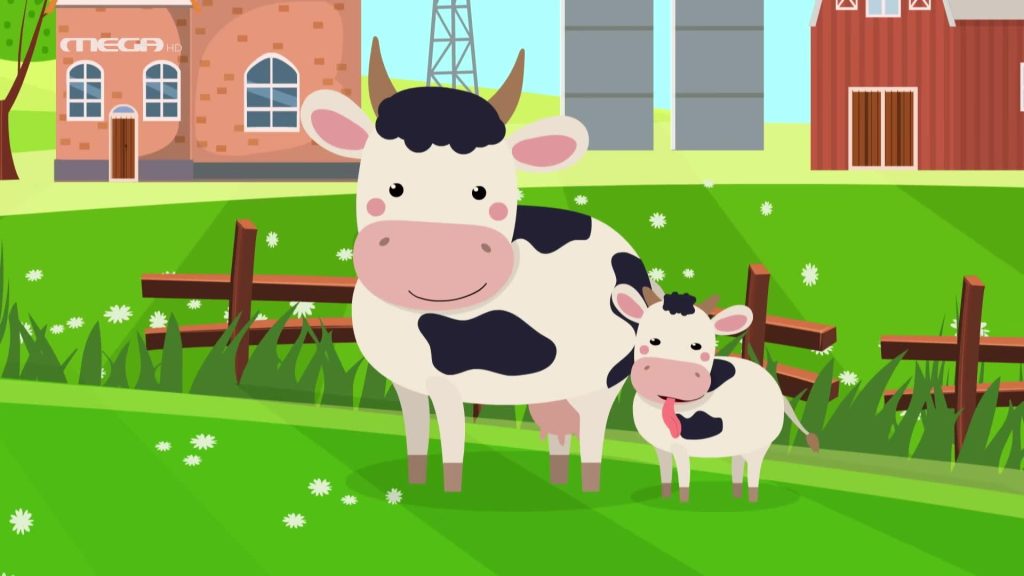 Οι Πρώτες μου Λέξεις | Τα ζωάκια και τα μικρά τους