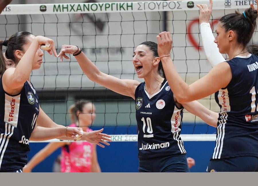 Volleyleague: Με Κούμπουρα και ντεμπούτο Καρκάδες οι ερυθρόλευκες στο κυνήγι του Παναθηναϊκού
