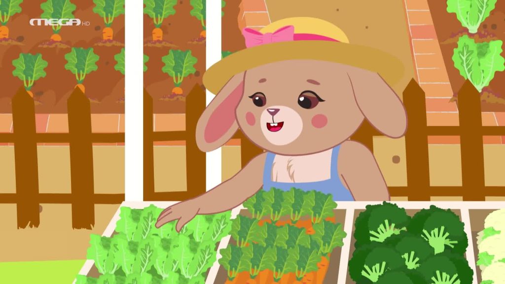 Μαθαίνουμε με τα Ζωάκια |Μαθαίνουμε τα Λαχανικά με τη Muffin! - 