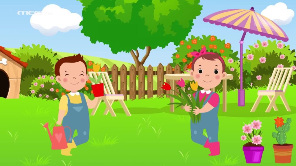 Οι Πρώτες μου Λέξεις | Ο κήπος