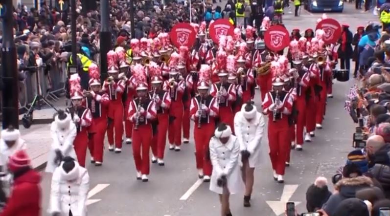 Εντυπωσιακές εικόνες από την παρέλαση της Πρωτοχρονιάς στο Λονδίνο