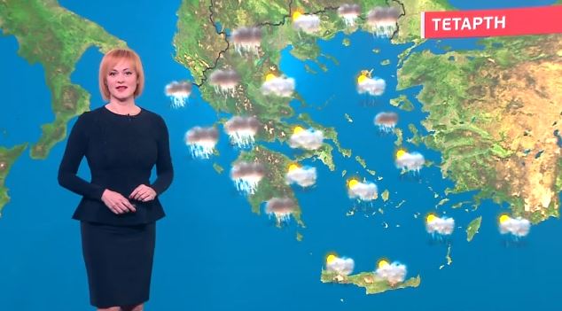 Βροχερός ο καιρός την Τετάρτη – Η πρόγνωση της Χριστίνας Ρήγου