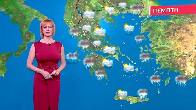 Άστατος ο καιρός την Πέμπτη – Η πρόγνωση της Χριστίνας Ρήγου