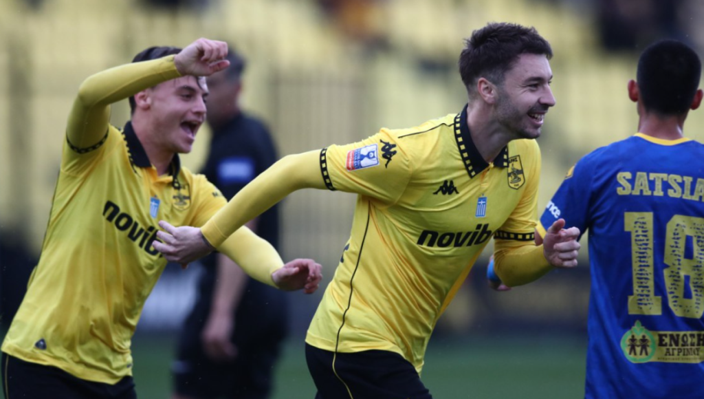 Άρης – Παναιτωλικός 2-0: Οι «κιτρινόμαυροι» πέρασαν και πάνε Λεωφόρο στους «8»