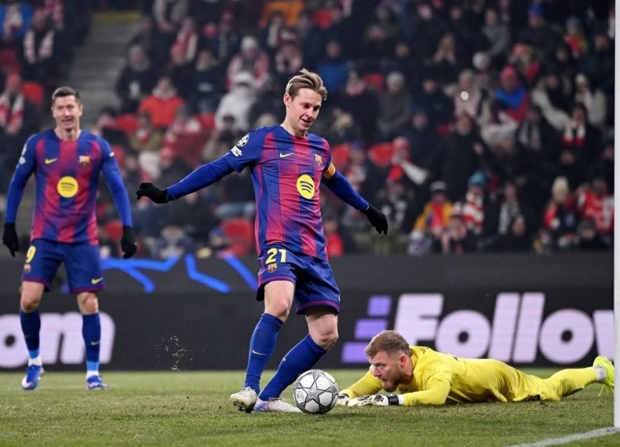 Champions League: Νίκη της Μπαρτσελόνα επί της Σλάβια