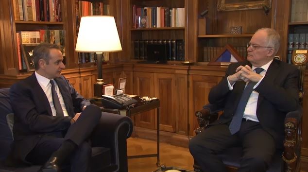 Η συνάντηση του πρωθυπουργού με τον Πρόεδρο της Δημοκρατίας