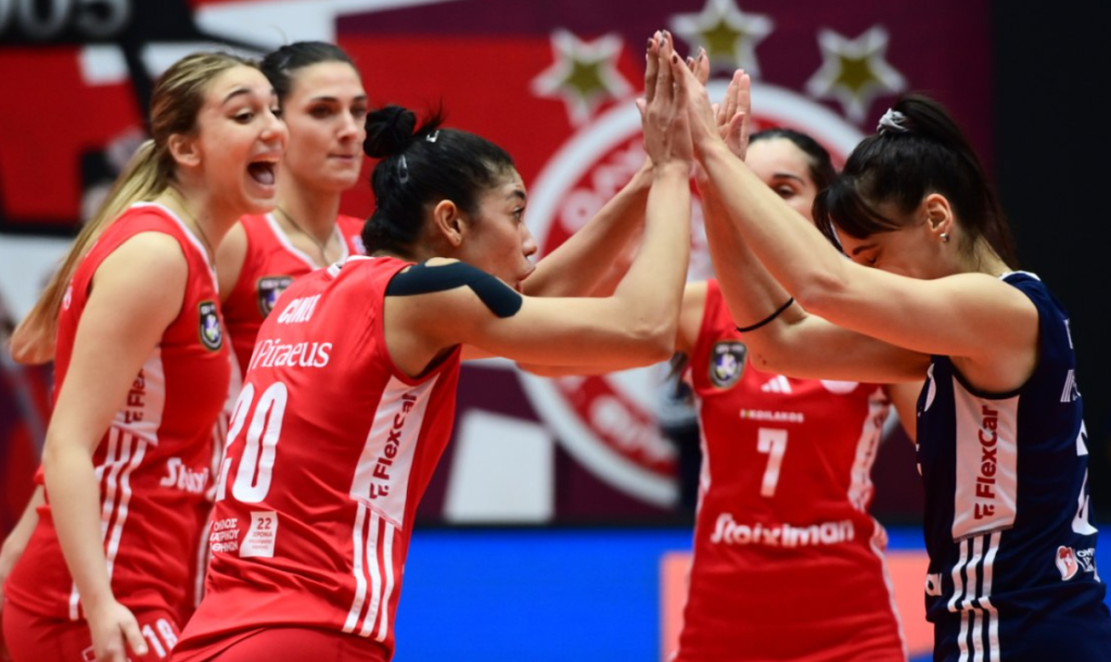 Volleyleague: Άνετο 3-0 του Ολυμπιακού επί του Μαρκόπουλου
