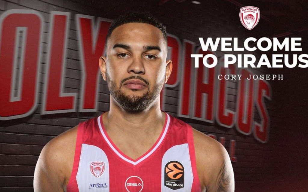Ολυμπιακός: Ανακοίνωσε τον 34χρονο NBAer Κόρι Τζόσεφ