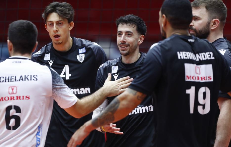 Volley League: Νίκη του ΠΑΟΚ στο πρώτο ντέρμπι του 2026