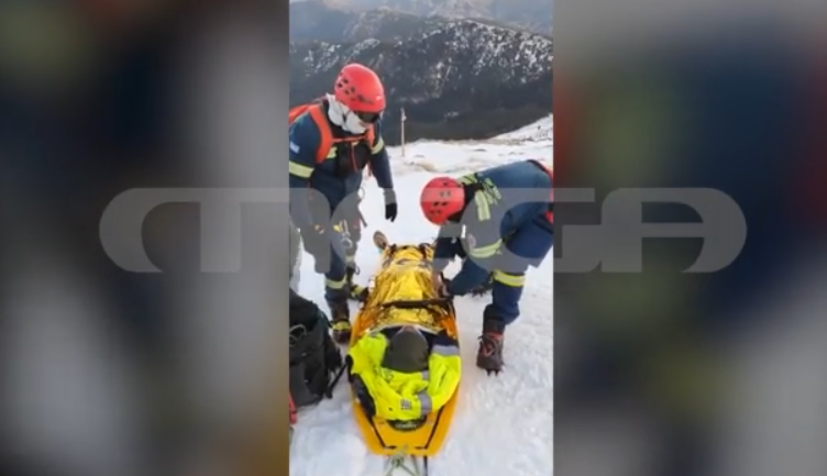 Καρέ καρέ η διάσωση 4 από τους 8 εγκλωβισμένους ορειβάτες στον Ταΰγετο – MEGA ντοκουμέντο