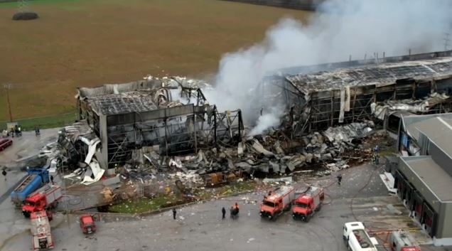 «Βιολάντα»: Ντοκουμέντο από την στιγμή της έκρηξης στο εργοστάσιο – 5 νεκρές εργαζόμενες