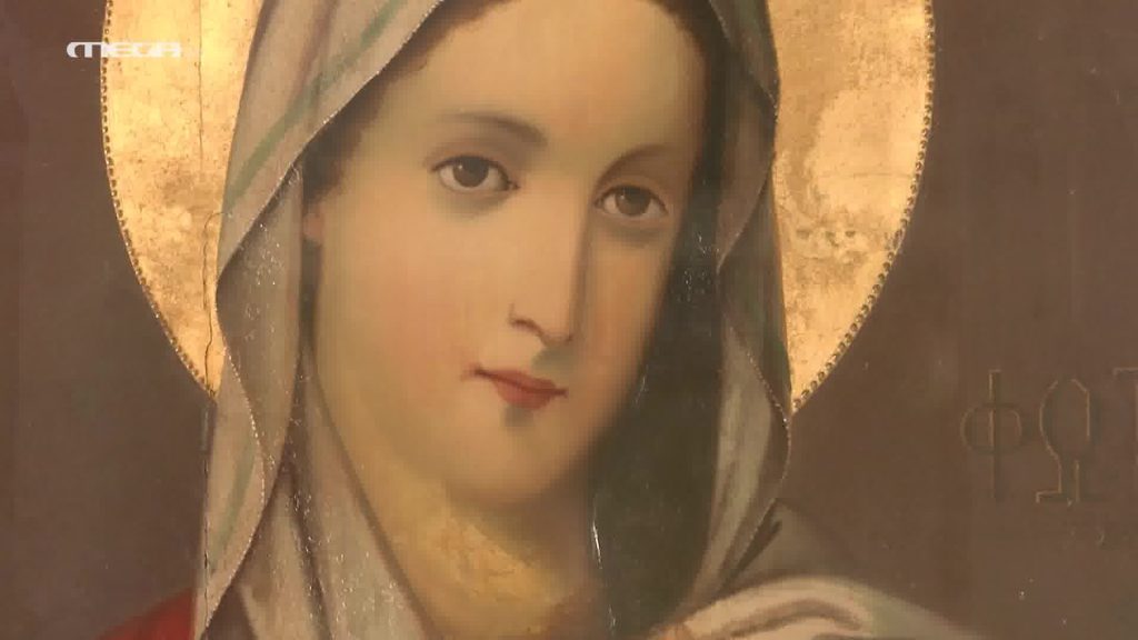 Η Εικόνα της Αγίας Φωτεινής της Σαμαρείτιδος στα Σπάτα - 