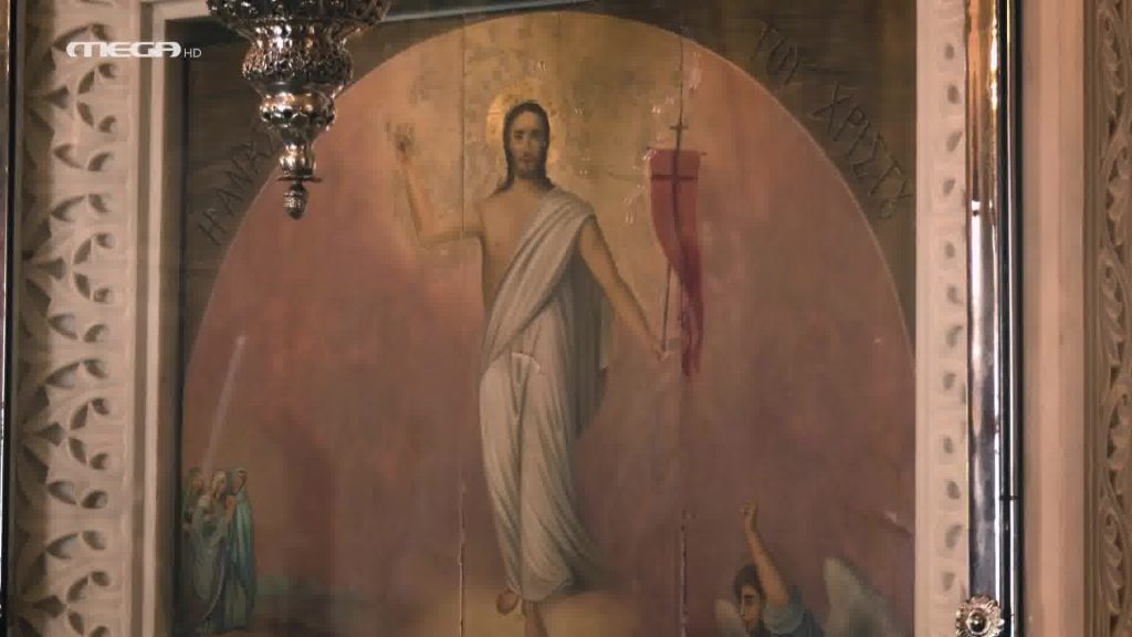 Η Εικόνα της Αναστάσεως του Χριστού στα Σπάτα