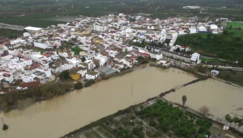 Νέες τεράστιες καταστροφές από την κακοκαιρία «Μάρτα» στην Ανδαλουσία