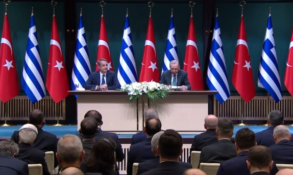 Ολοκληρώθηκε η συνάντηση Μητσοτάκη – Ερντογάν στην Άγκυρα – Οι κοινές δηλώσεις