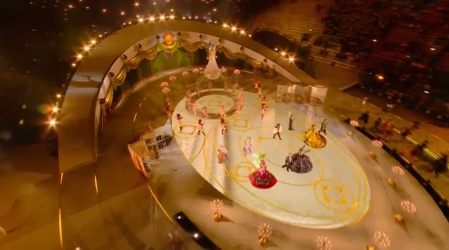 Εντυπωσιακή η τελετή λήξης των Χειμερινών Ολυμπιακών Αγώνων