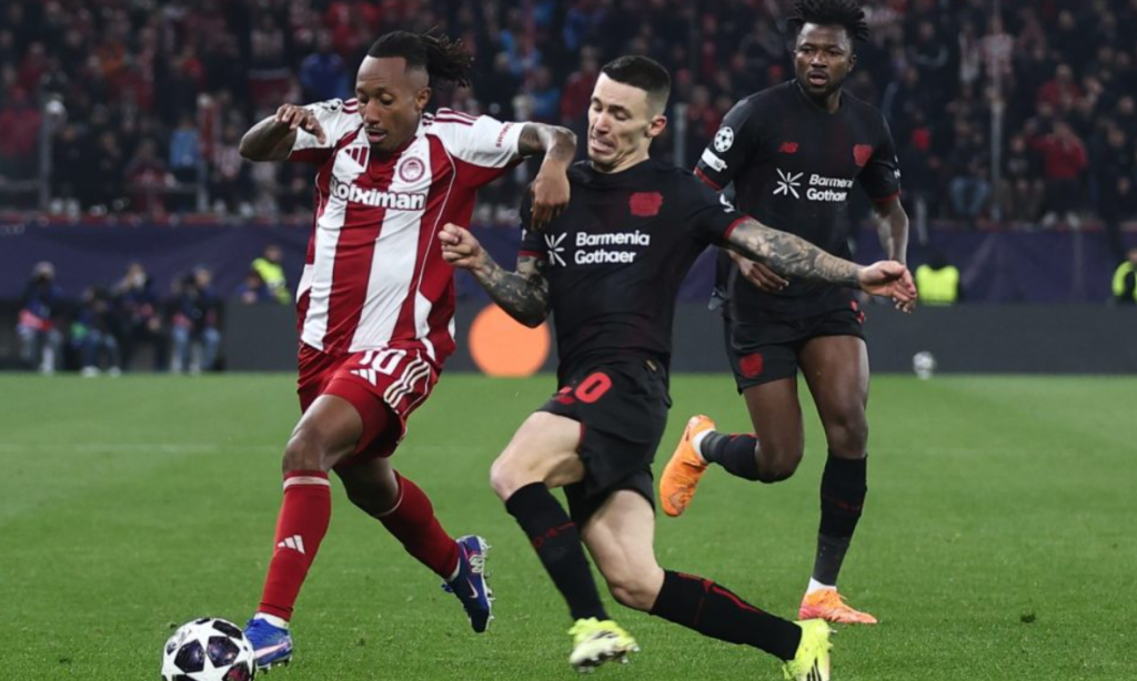 Champions League: Απόψε στις 22:00 στο MEGA ο αγώνας του Ολυμπιακού με τη Λεβερκούζεν