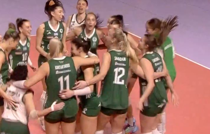 CEV Challenge Cup: Στον τελικό ο Παναθηναϊκός με νέα νίκη επί του Πανιωνίου