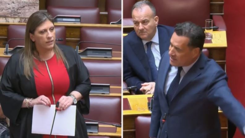 Πολιτική αντιπαράθεση υπό του… μηδενός – Κόντρα Γεωργιάδη-Κωνσταντοπούλου με αγοραίες εκφράσεις