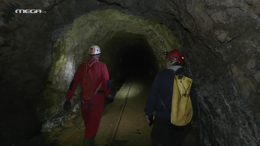 Περιήγηση στη μεταλλευτική στοά Νο 80 του Λαυρίου
