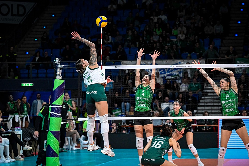 Cev Challenge Cup: Ήττα στον πρώτο τελικό για τον Παναθηναϊκό από τη Βαλεφόλια (3-2) – Ανοιχτή η ρεβάνς