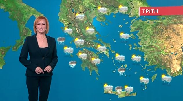 Συννεφιά & βροχές την Τρίτη – Η πρόγνωση της Χριστίνας Ρήγου