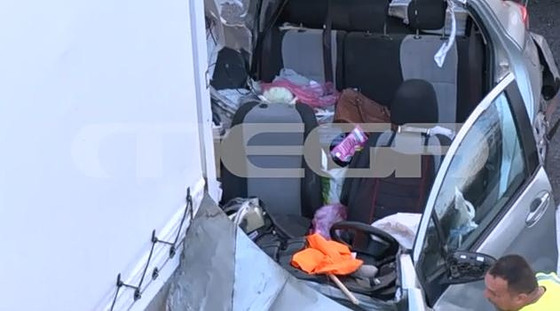 Τροχαίο στην Εγνατία: 2 νεκροί σε διαδοχικές συγκρούσεις αυτοκινήτων εν μέσω σφοδρής χαλαζόπτωσης