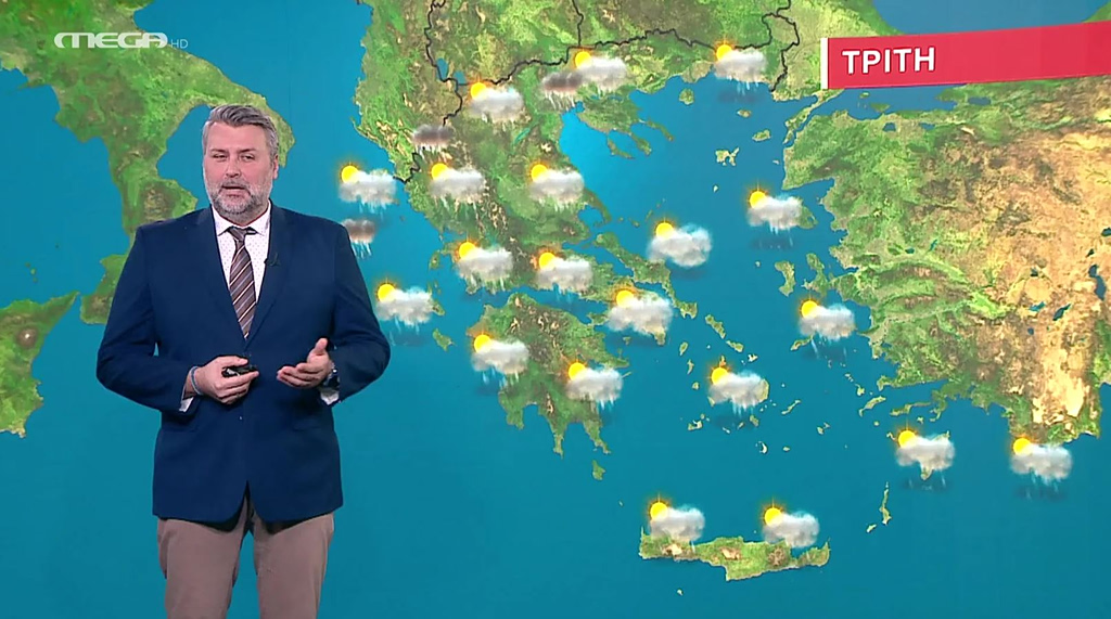 Άστατος ο καιρός την Τρίτη – Η πρόγνωση του Γιάννη Καλλιάνου